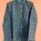 Thumbnail: Block Print Quilted Jacket - Blue