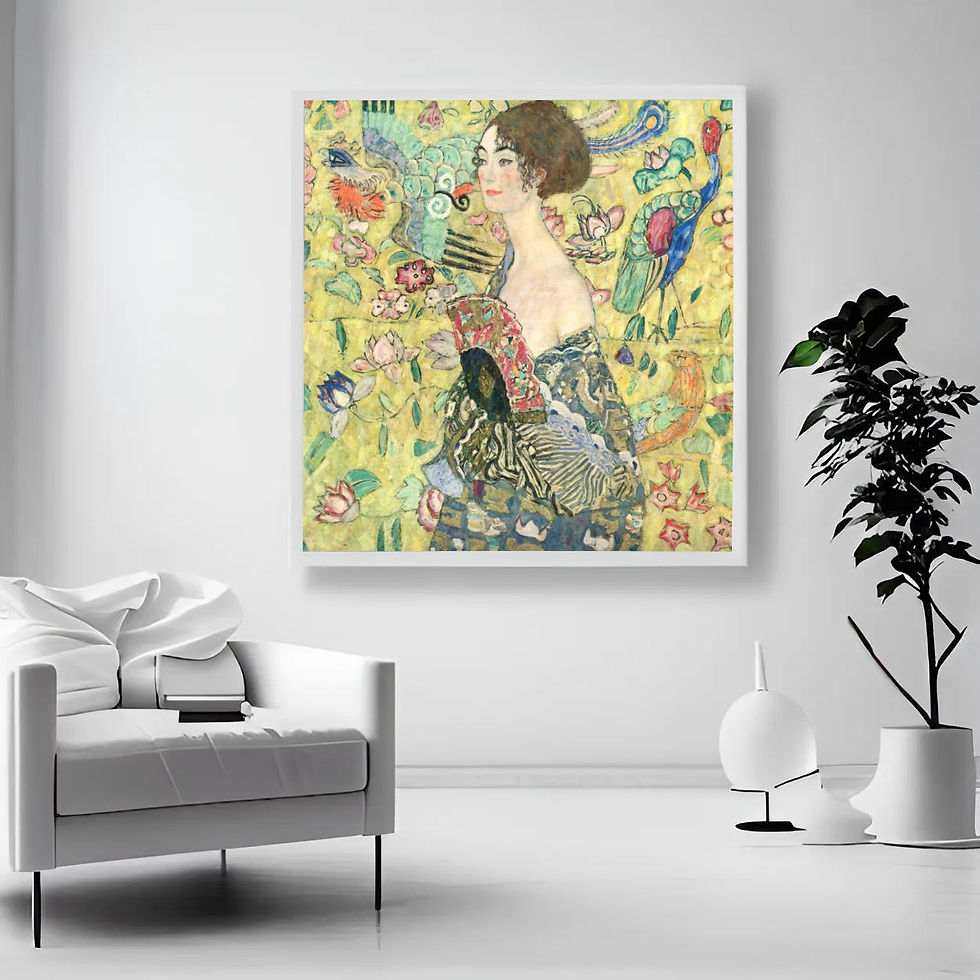 Thumbnail: Golden Muse: Klimt's Masterpiece for Inspirational Wall Art