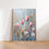 Thumbnail: Vintage poster, Botanical wall art, Mid century modern, Flower poster, Natur