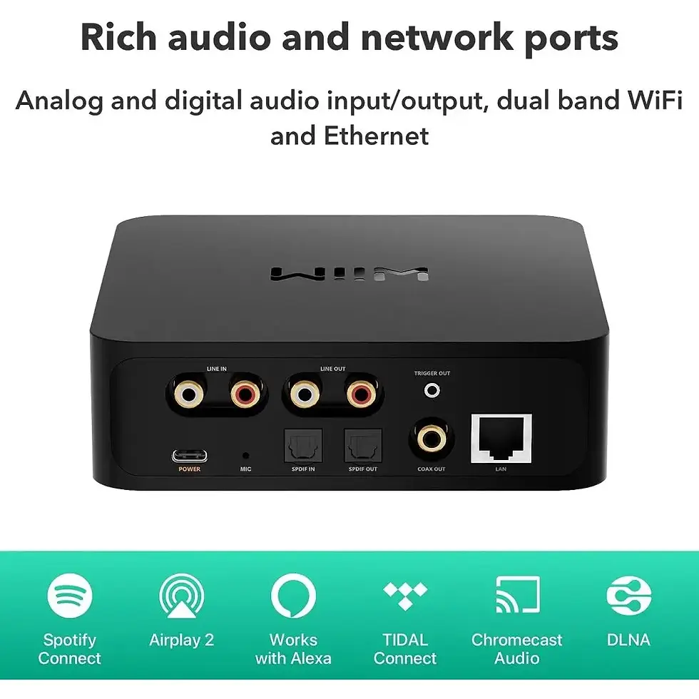 Thumbnail: WiiM Pro Plus Music Streamer with High-performance DAC and Voice Remote