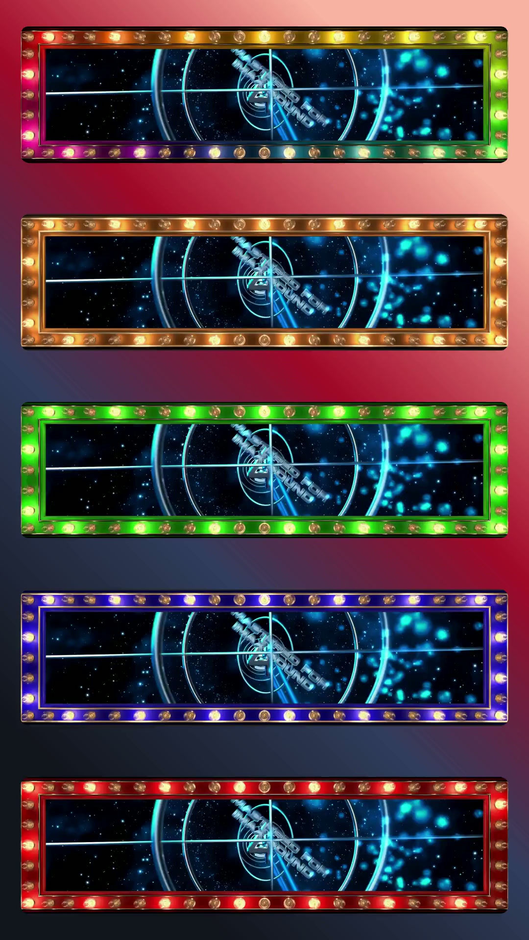 IMAX Tall Top Banner Set