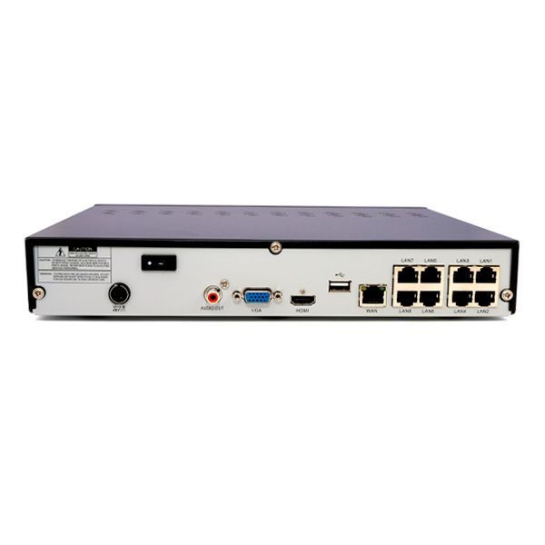 Thumbnail: Complete Eight-Channel R-Series 5MP IP Turret Video Surveillance System