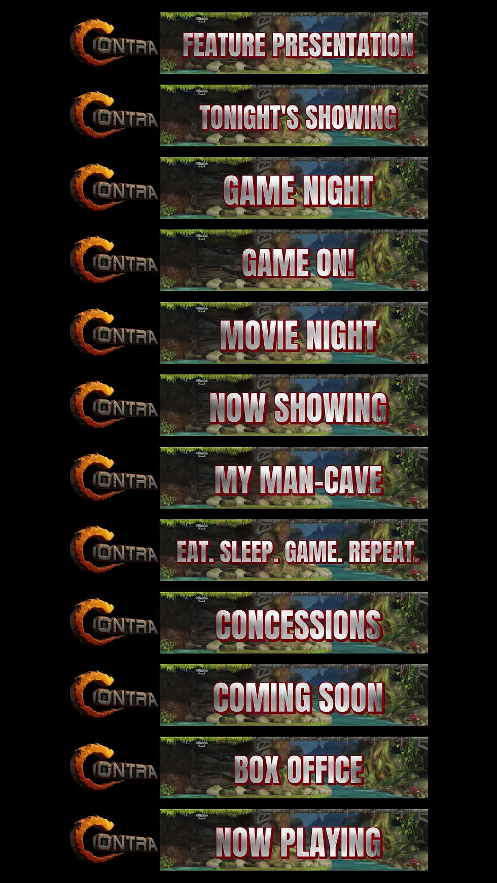 Contra 4K Top Banner Pak