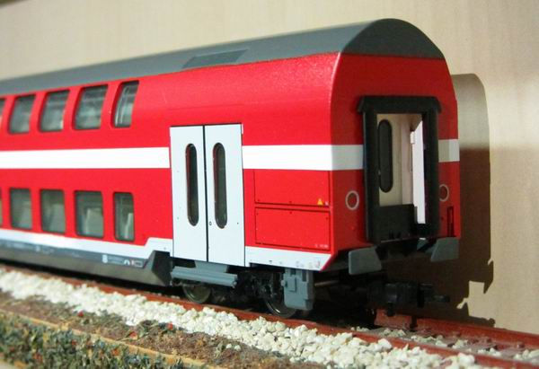 1 Israel Railway Bombardier double deck coach