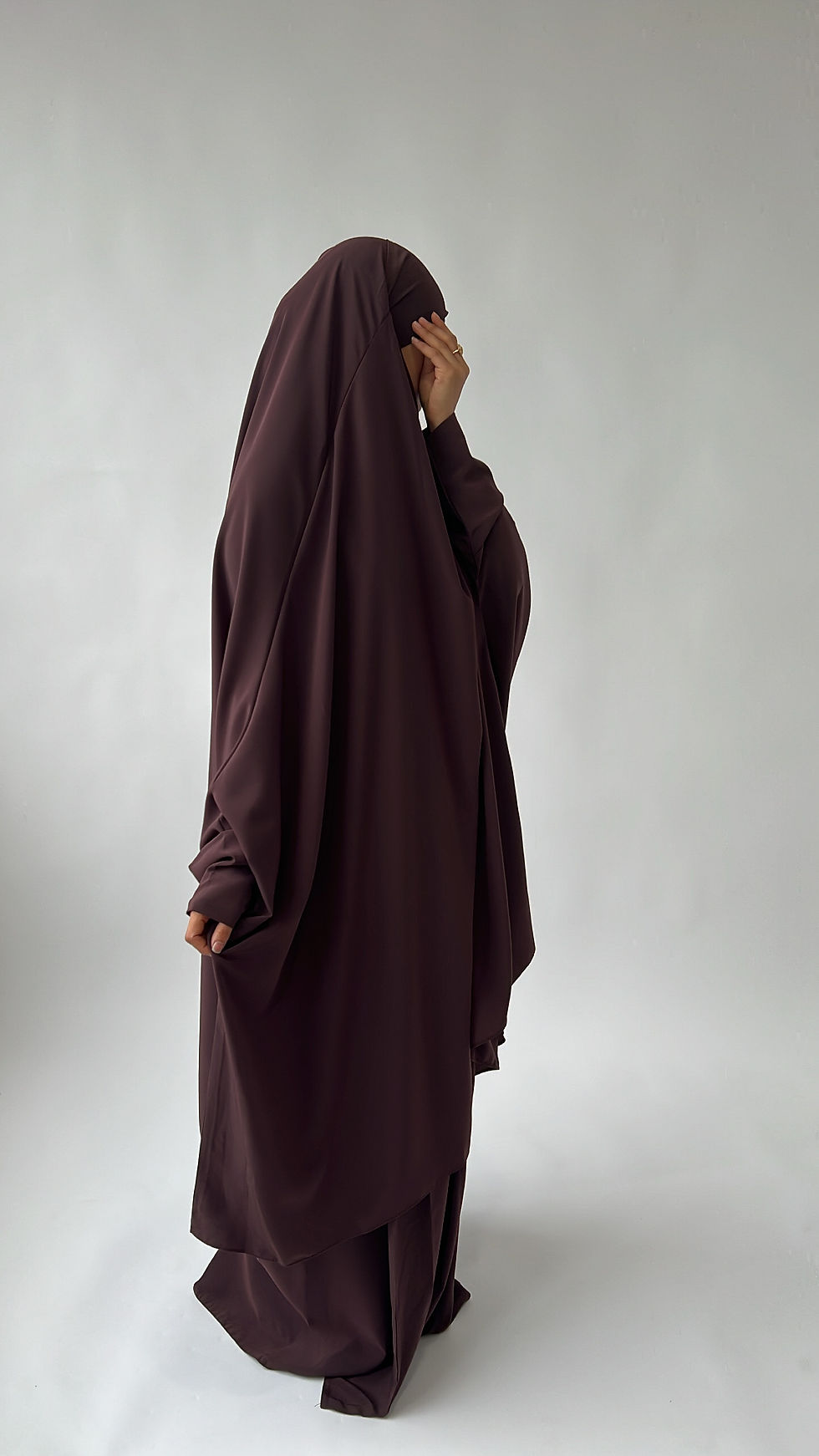 Thumbnail: Mauve Two-Piece Jilbaab