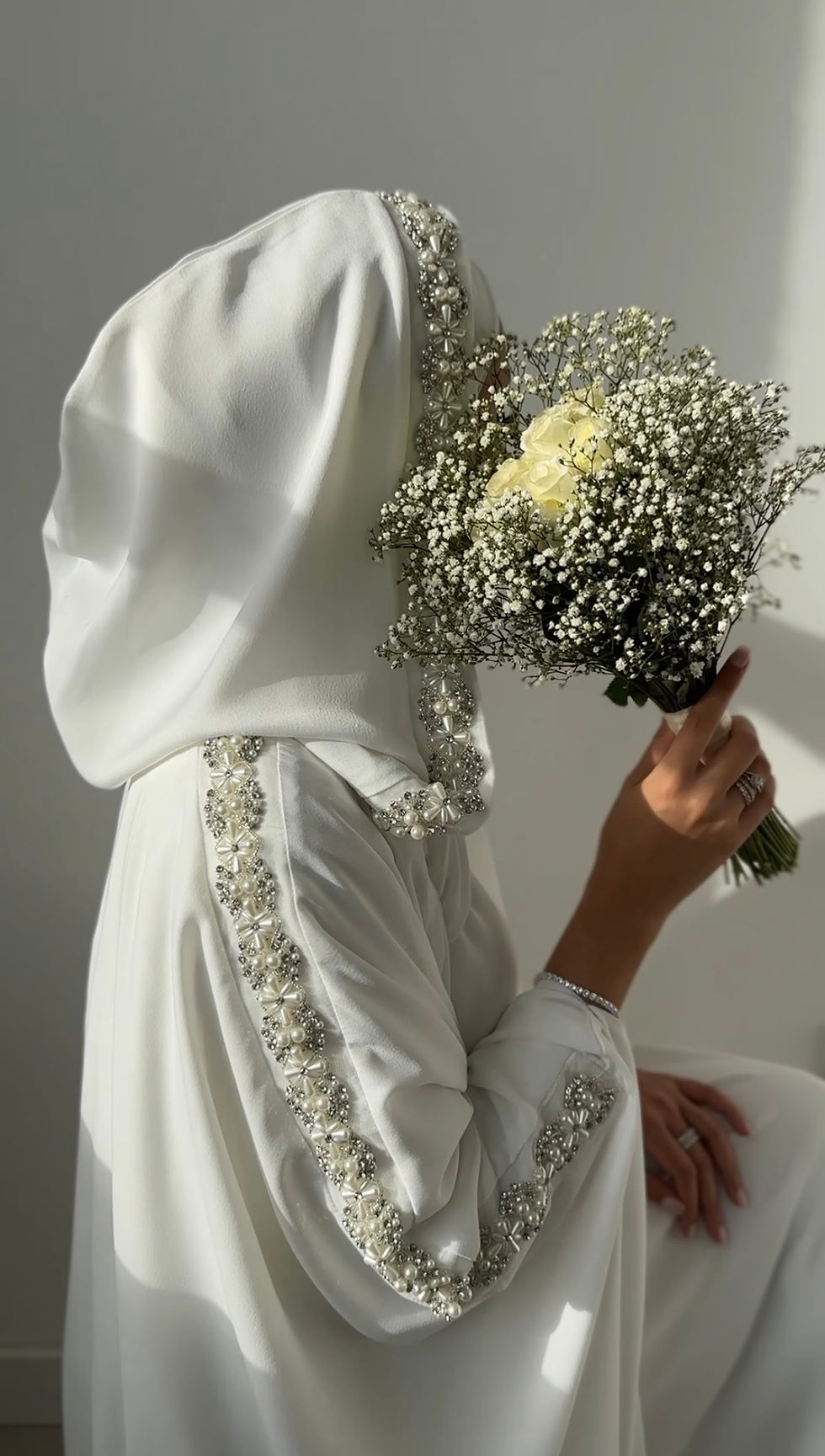 Thumbnail: Jamila Beaded Cape Sample Sale