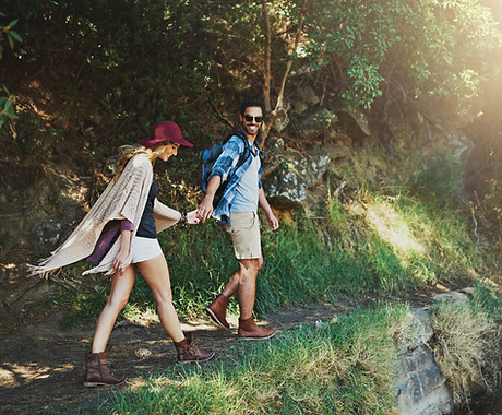 Couple on a Walk