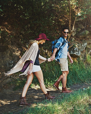 Couple on a Walk 
