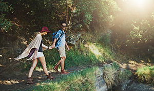 Couple on a Walk