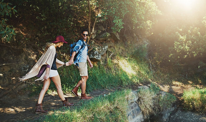 Couple on a Walk