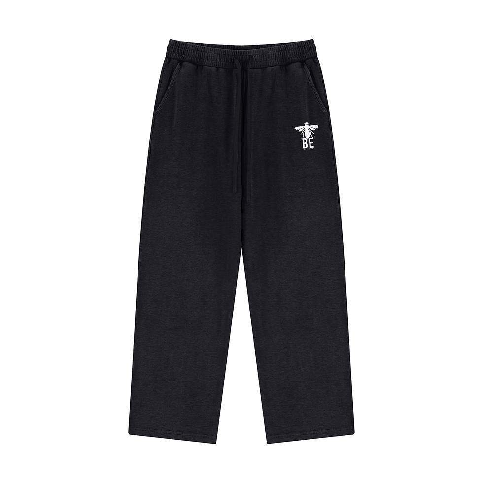 Thumbnail: BE Unisex Mineral Wash Waffle Sweatpants