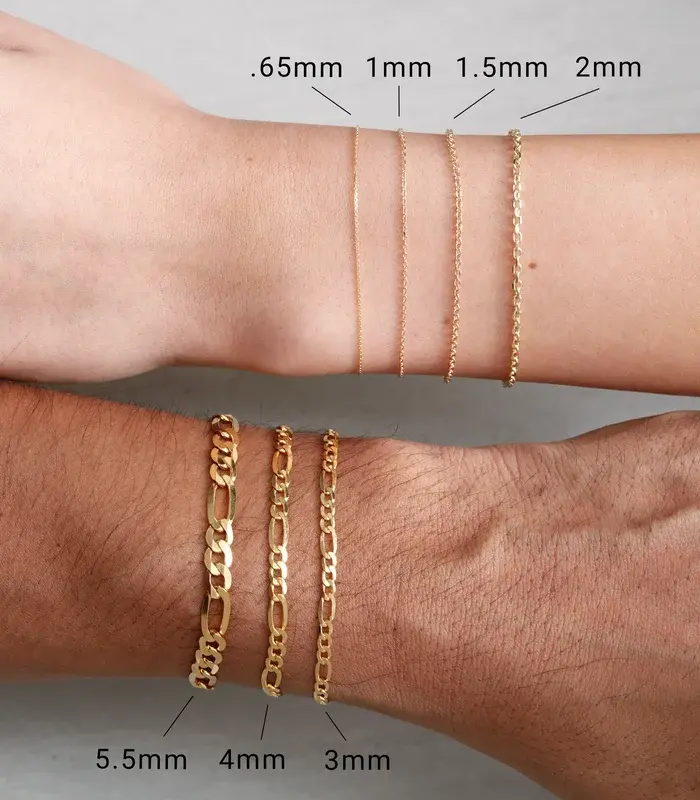 Thumbnail: 14K Yellow 1 mm Cable 18" Chain