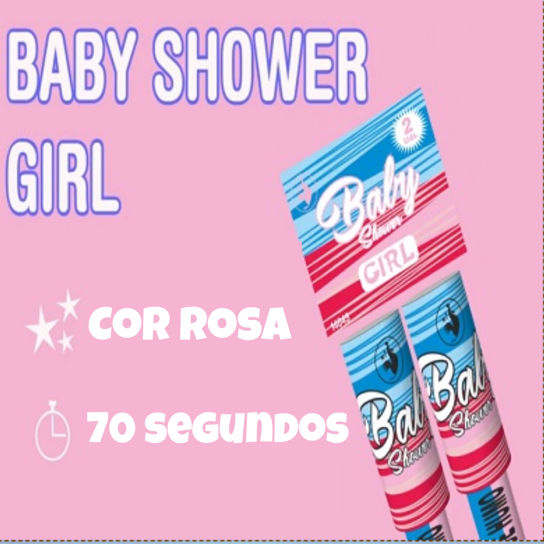 Pack Fumo Chá de Revelação - Rosa
