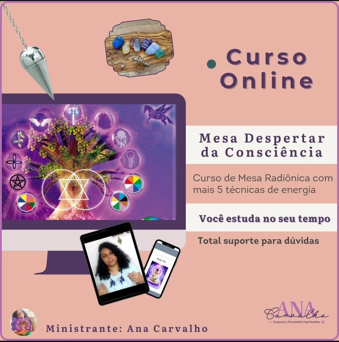 Curso Online Operador da Mesa Despertar da Consciência