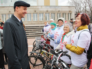В Альметьевске прошла легкоатлетическая эстафета