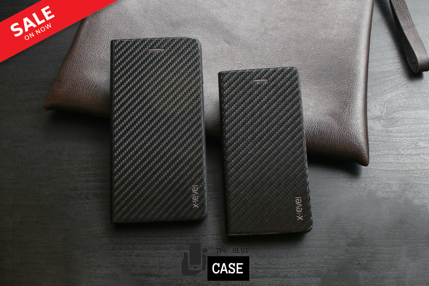 X-level Kevlar Wallet Case ( เคส iPhone 7 / 7 Plus )