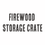 Thumbnail: 1/3 Cord Firewood Storage Crate