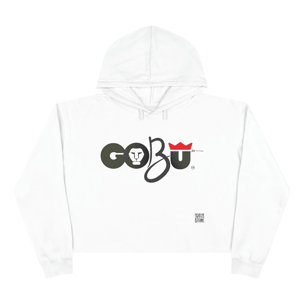 Thumbnail: GoBU Crop Hoodie