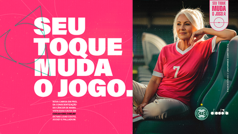 Campaign - Breast cancer awareness month - Coritiba FC