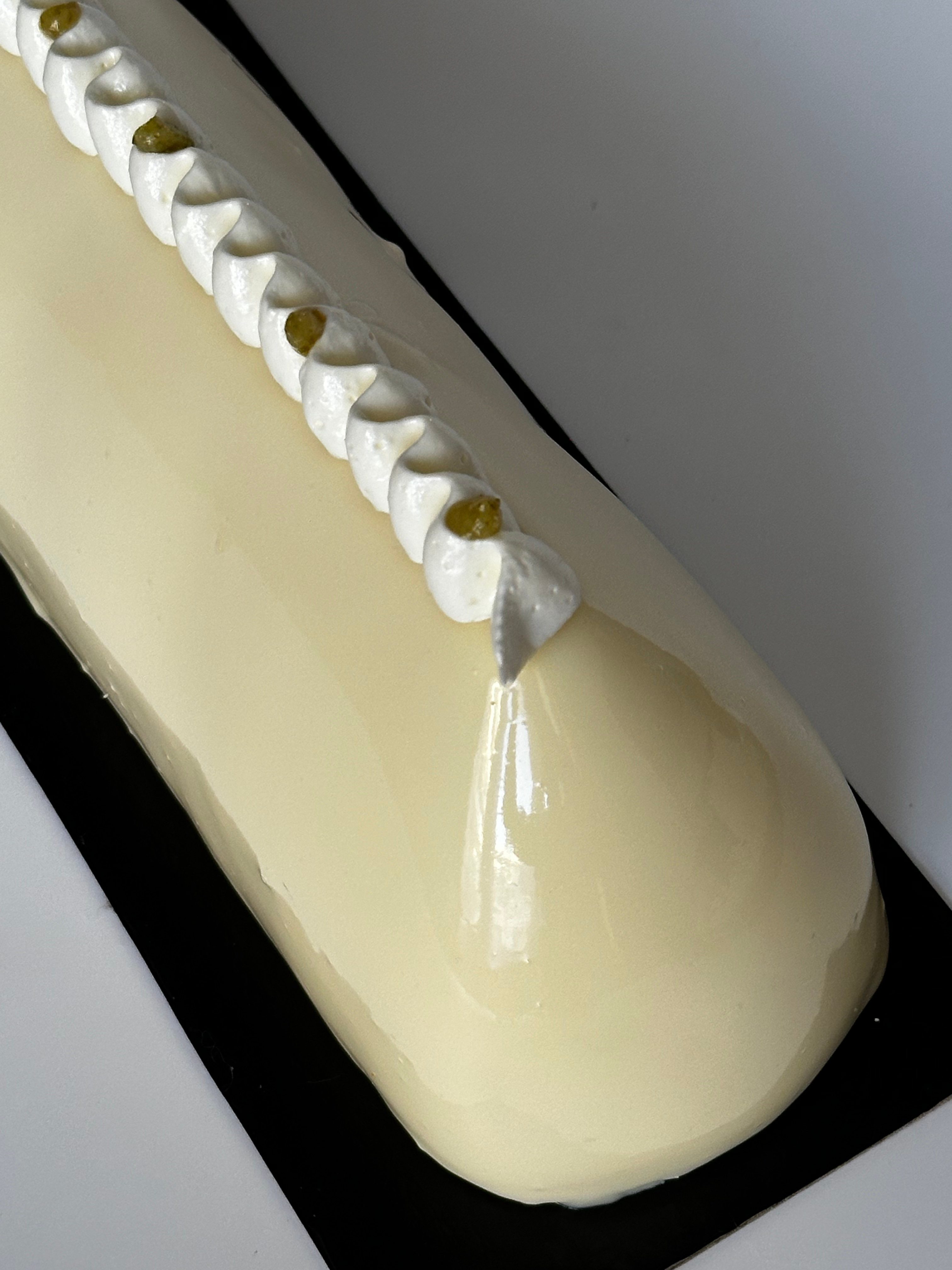 Bûche citron, huile d'olive 7/8 personnes