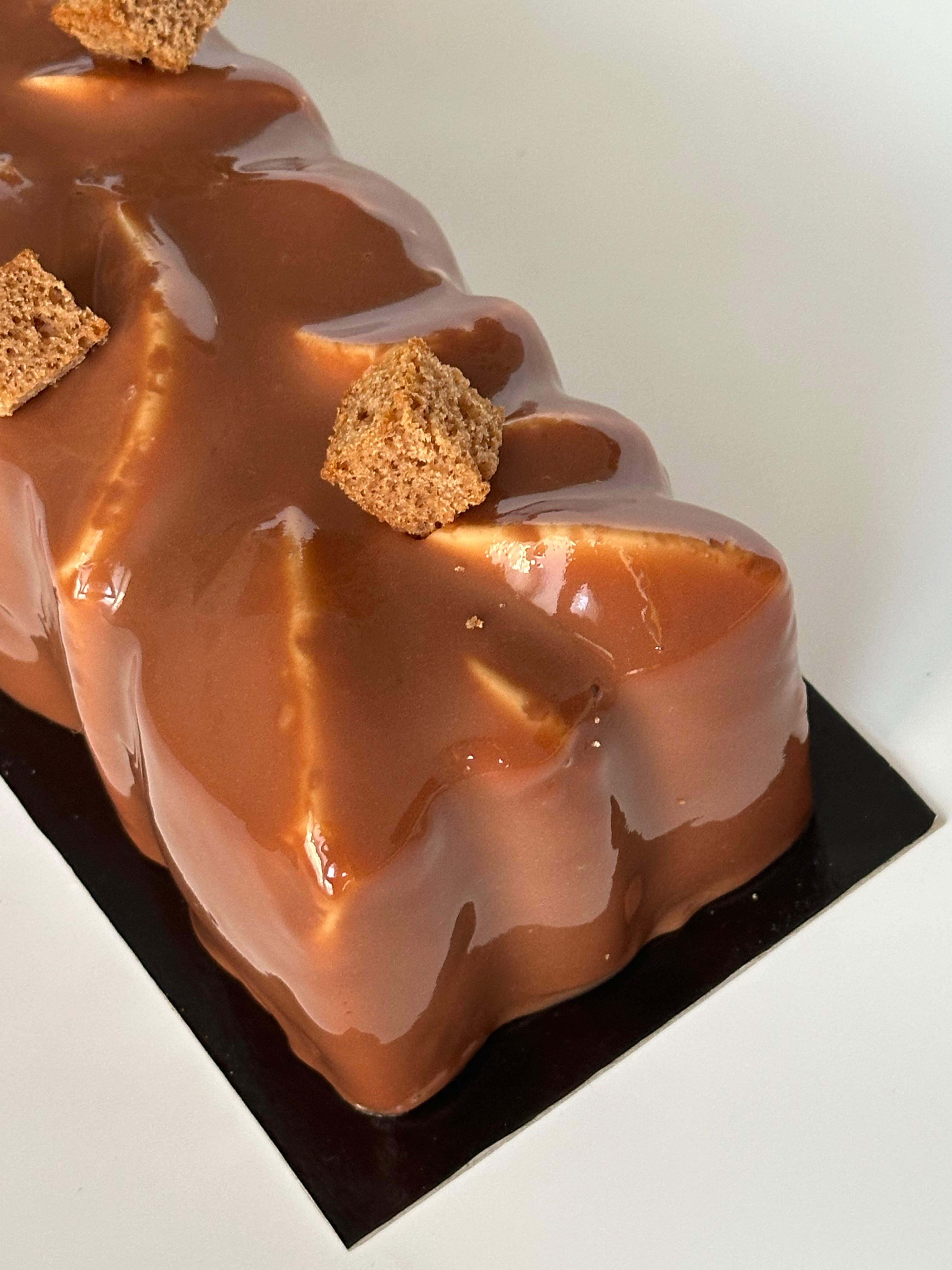 Bûche Miel-Pain d'épices 7/8 personnes