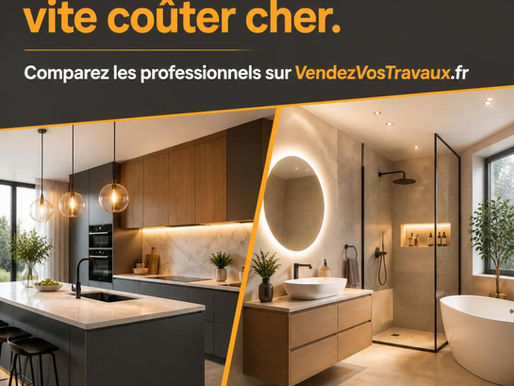 🍳🚿 Cuisine ou salle de bain : ça peut vite coûter cher ! 💸
