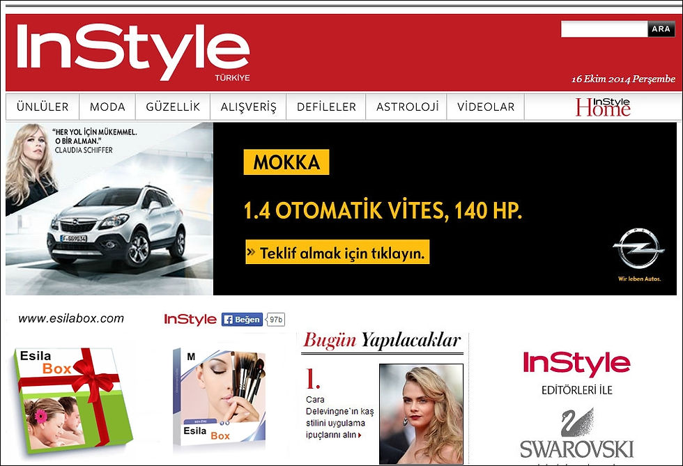 Esilabox instyle Basında