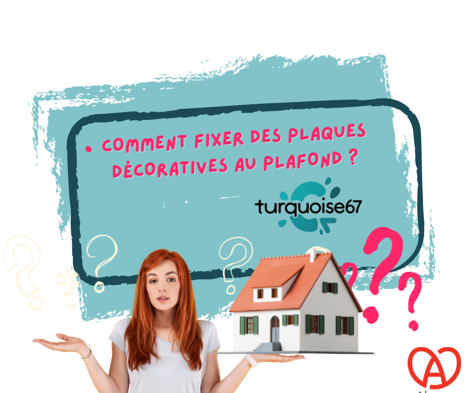 Comment fixer des plaques décoratives au plafond ?