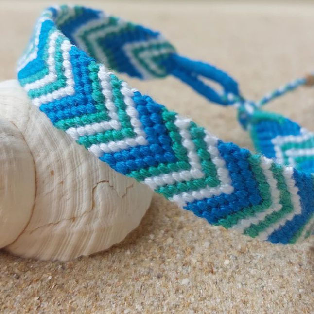 Atelier | Bracelets brésiliens motif chevron ✨