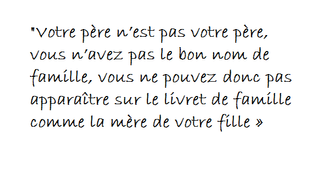 Votre père n'est pas votre père