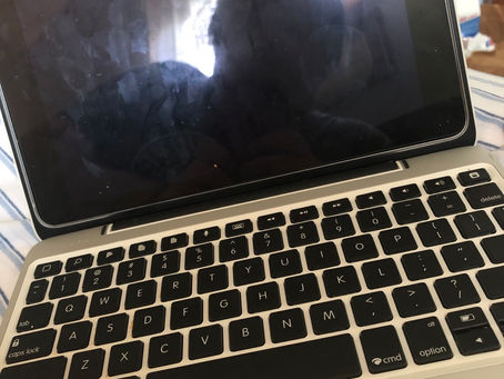 Working hard on my website