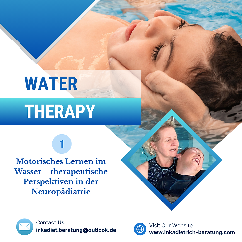 Motorisches Lernen im Wasser – therapeutische Perspektiven in der Neuropädiatrie