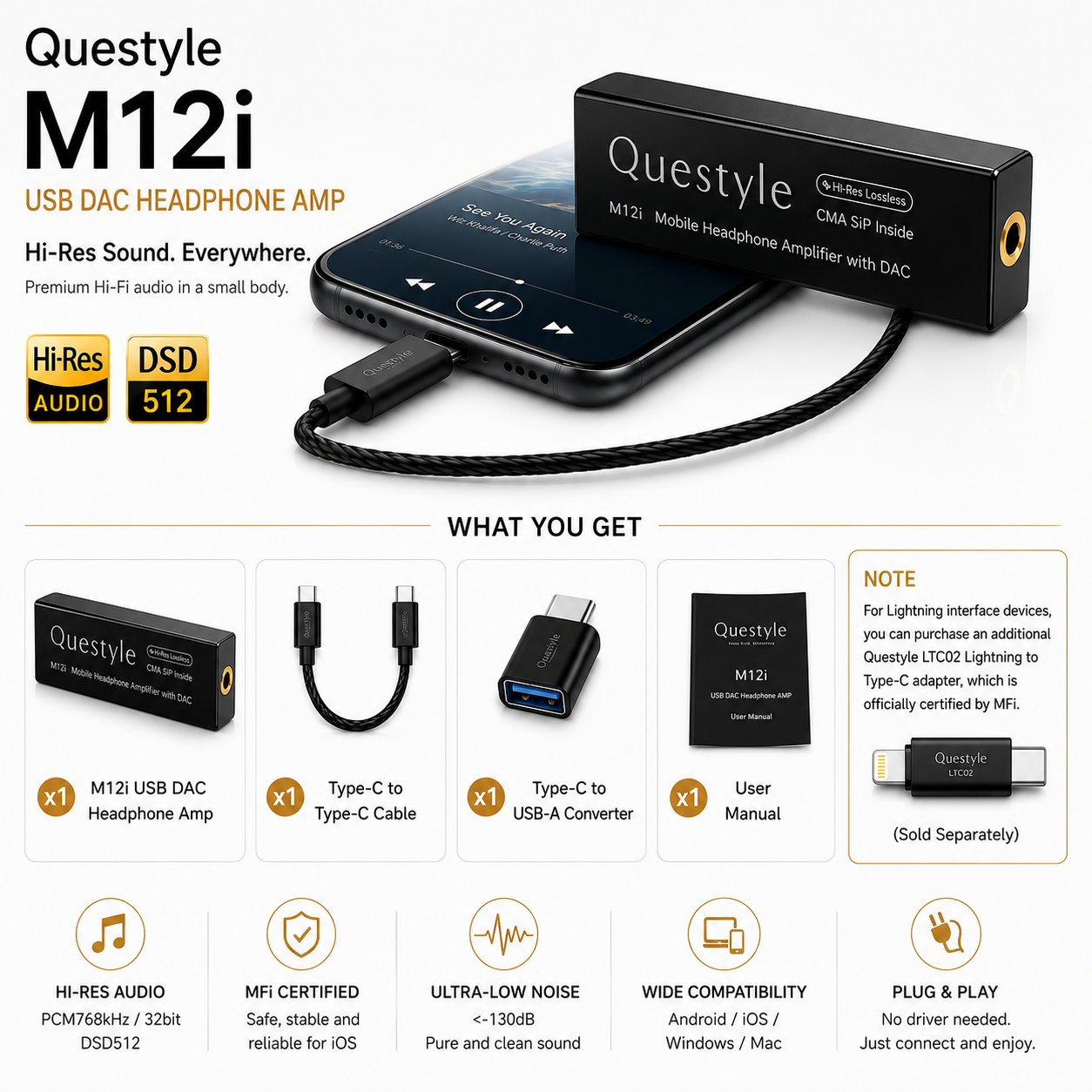 Portable USB Headphone Amplifier
