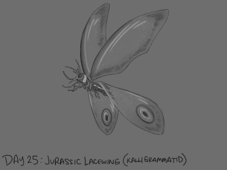 Day 25 - Jurassic Lacewing