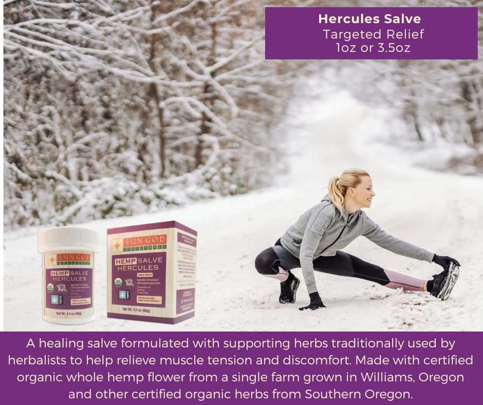 Thumbnail: Organic Hercules Muscle Ease Hemp Salve