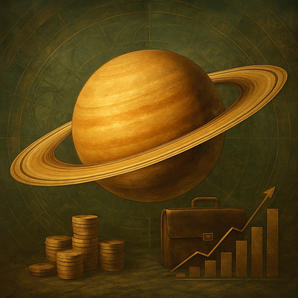 Saturno Direto em Pūrva Bhadrapadā – O Renascimento da Estrutura nos Negócios e Investimentos