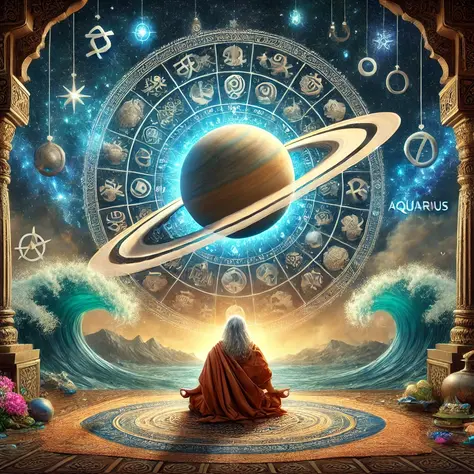 Saturno encerra sua retrogradação em Aquário