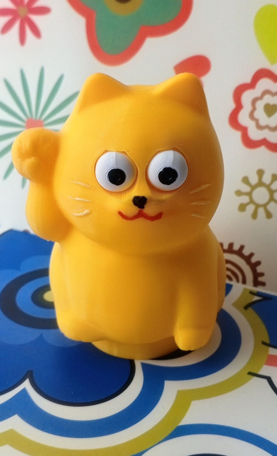 Котик з висувними оченятами