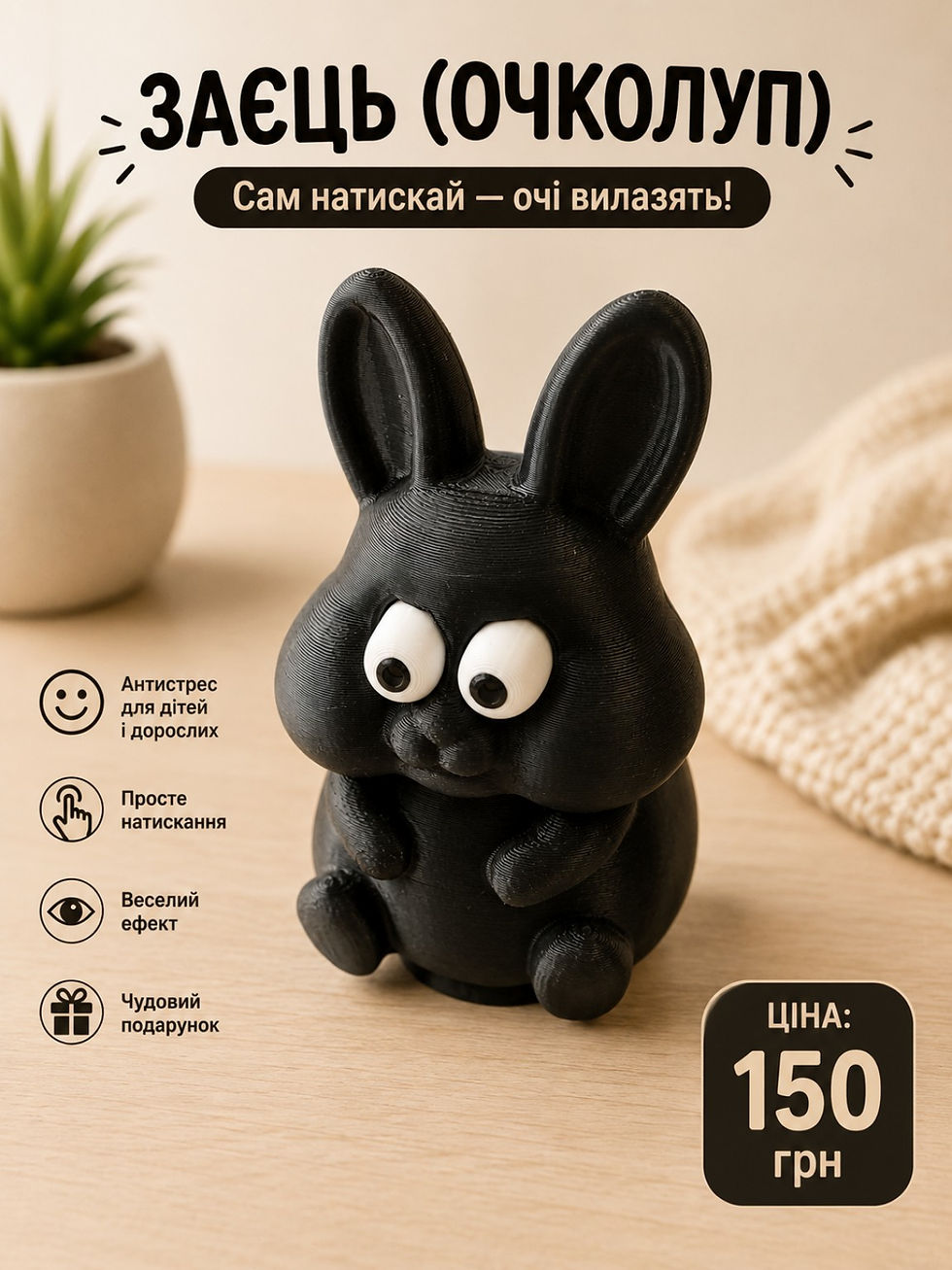 Антистрес Стрибок-очі