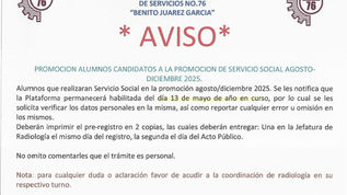 Aviso Importante