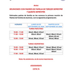 Aviso - Reuniones con Padres de Familia