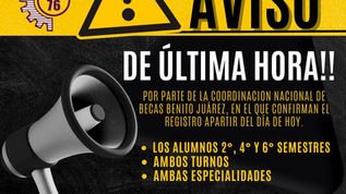 Aviso Alumnos 2,4 y 6 Semestre