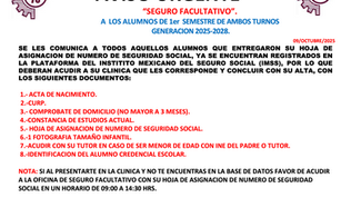 Aviso Seguro Facultativo