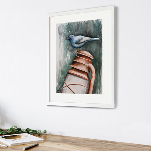 ציפור על עששית