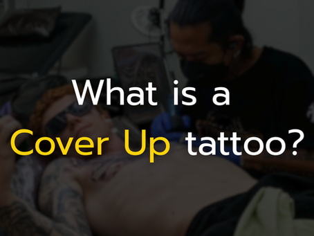Cover up tattoo by Tattoo Mood Studio Pattaya, a professional tattoo studio in Pattaya specializing in old tattoo cover ups, tattoo repair, black and grey tattoos, realism tattoos, and custom tattoo design.
