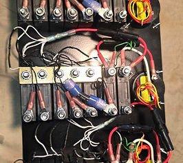 120 volt panel 3 buss rear