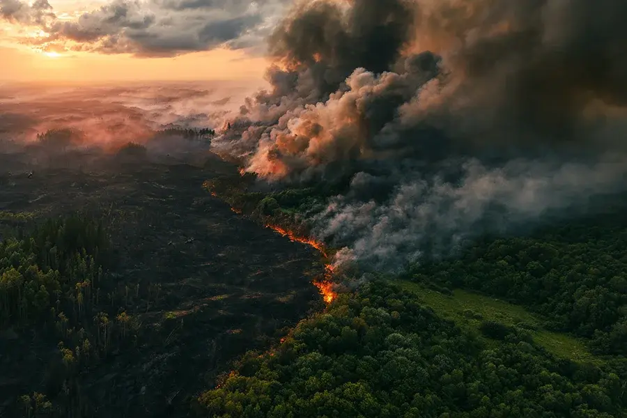 Wildfire Risk for Species Under Climate Change
