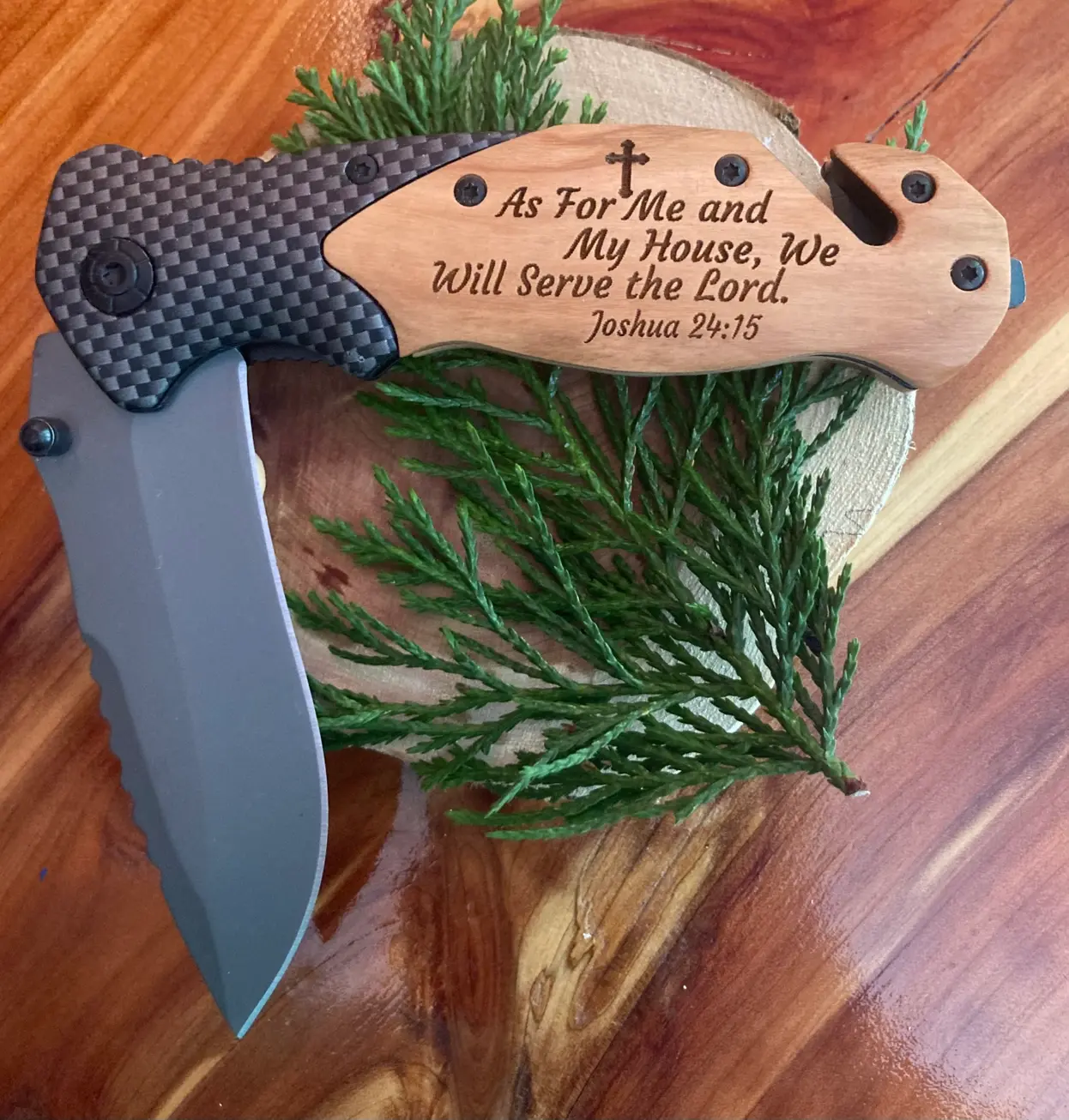 We Will Serve the Lord Knife