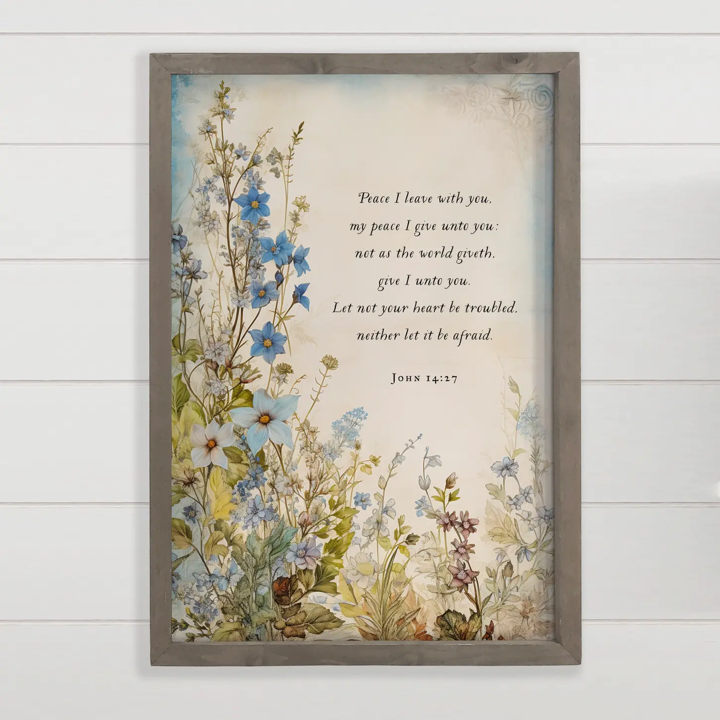 Peace Scripture Flowers