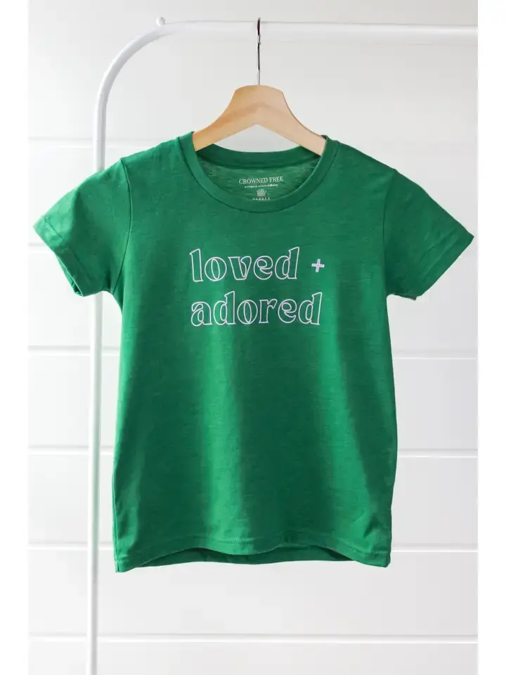  Loved + Adored Youth Tee